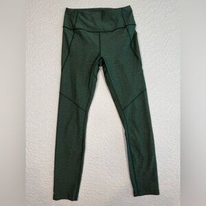 Outdoor Voices Warm-Up 7/8 Leggings Hunter Green Size Small gym sporty athletic
